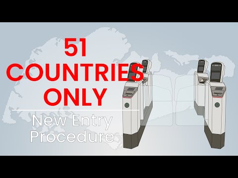 Novo procedimento de entrada em Cingapura - Sistema de Iniciativa de Liberação Automatizada