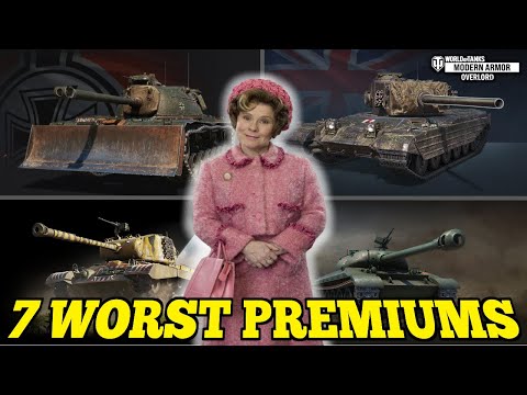 7 of the WORST PREMIUM TANKS in World of Tanks