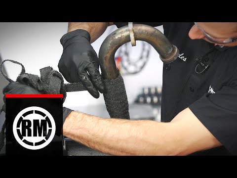 How To Install Lexx Exhaust Heat Wrap on a Motorcycle or ATV