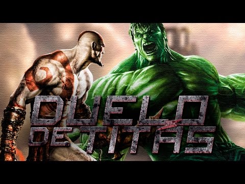 Kratos VS. Hulk | Duelo de Titãs