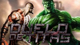 Kratos VS. Hulk | Duelo de Titãs