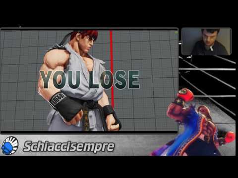 Street Fighter V: First to 5 con commento/spiegazione , SchiacciSempre ( ED) vs Yusuke86 (Ryu)