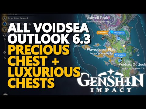 All Voidsea Outlook Precious Chest + Luxurious Chests 6.3 Genshin Impact