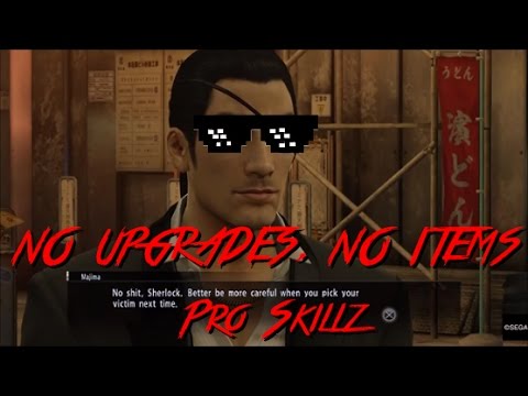 Yakuza 0 vs Mr. Shakedown Naoya Kawahasi (No Upgrades,No Items )