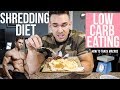 FULL DAY OF EATING | SHREDDING DIET | BACK WORKOUT