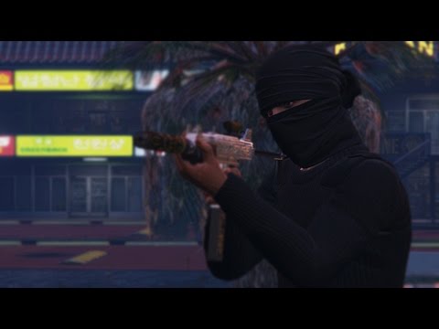 POSTAO SAM NINJA ! Grand Theft Auto V - Deathmatch w/Cale
