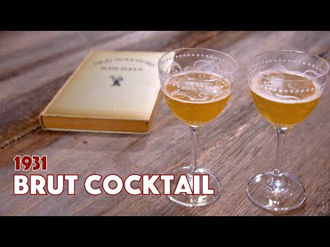 1931 Brut Cocktail Recipe - Calisaya Liqueur Cocktail - Cocktails After Dark - Glen And Friends