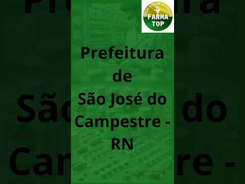 Concurso Prefeitura de São José do Campestre - RN