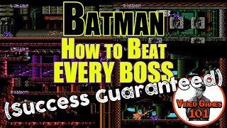 Batman NES Bosses (Success Guaranteed Strategies)