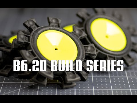 Team Associated B6.2d build series - Mount / Glue / Prep tires