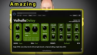Video thumbnail for Valhalla Delay = Amazing Ambient Guitar Plugin! by Chords Of Orion