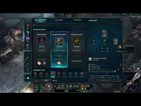 Using new Galio skin in ARAM! Infernal Galio