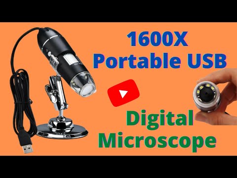 Reviewing of Microscope 1600X Microscope Digital Magnifier with USB Interface_UPDATED 2021
