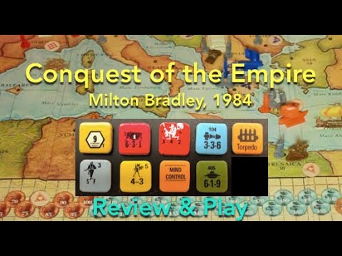 Conquest of the Empire (Milton Bradley) Review & How to Play