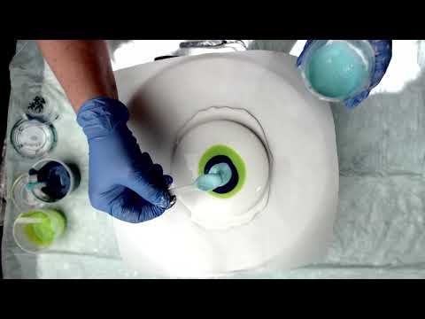 (587) WOW  Bloomed Box Top #sheleeartstyle Fluid Art