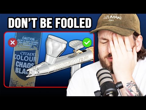 The real reason you need an airbrush for miniature painting...