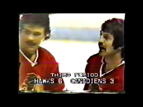 Chicago Blackhawks Montreal Canadiens Nov. 25, 1978 Highlights