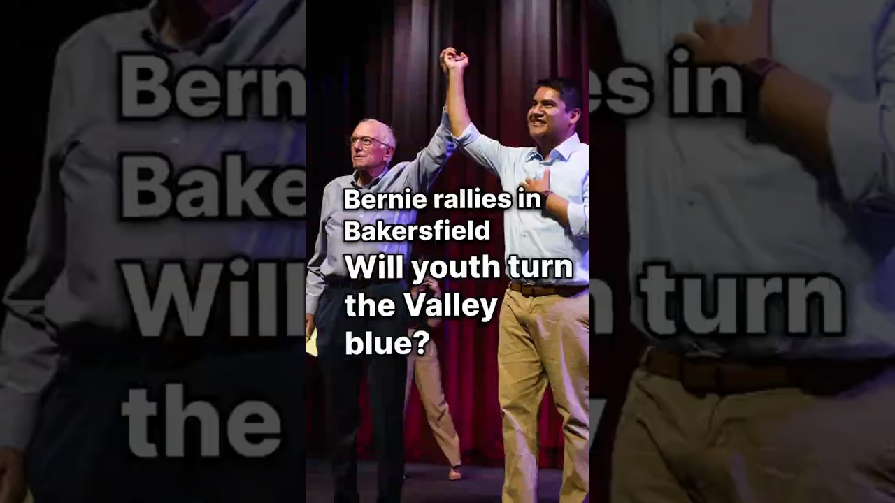 Bernie Sanders rallies for progressive challenger in closely watched California House race