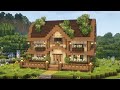 [Minecraft] 🌿 Aesthetic Cottagecore House Tutorial / 2 Player House / Mizuno's 16 Craft