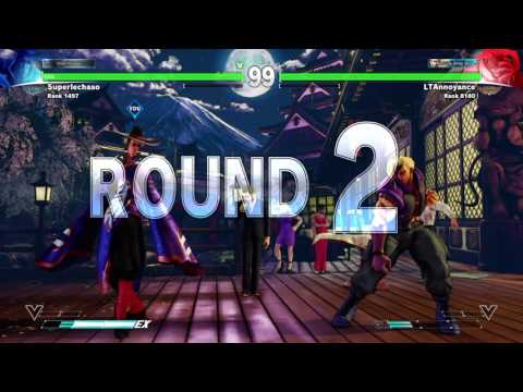 STREET FIGHTER V Nash vs Fang