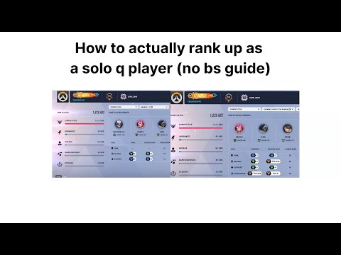 How to actually rank up as a solo q player (no bs guide)