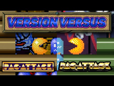 VERSION VERSUS: Pac-Attack (SNES vs PS1)