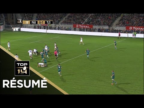 TOP 14 - Résumé Pau-Toulouse: 13-15 - J10 - Saison 2018/2019