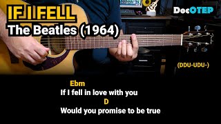 If I Fell - The Beatles (1964) Easy Guitar Chords Tutorial with Lyrics
