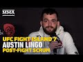 UFC Fight Island 7: Austin Lingo Reacts To Fans In Crowd: 'It's Just Like Old Times' - MMA Fighting