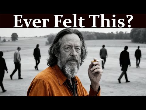 “Why You Feel No Joy Anymore 😞✨ The Hidden Truth Explained by Alan Watts”