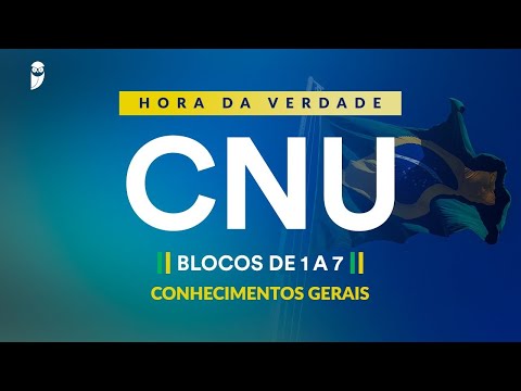 Hora da Verdade CNU Blocos de 1 a 7: Desafios do Estado de Direito - Prof. Adriane Fauth