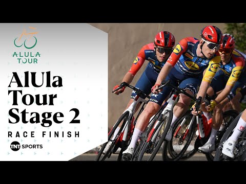 Unstoppable Leadout 😳 | Men's AlUla Tour Stage 2 Final KM's | TNT Sports Cycling