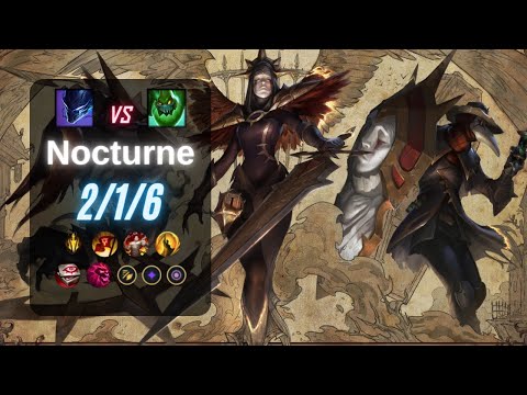 Nocturne Jungle vs Zac - EUW LoL Challenger 13.3