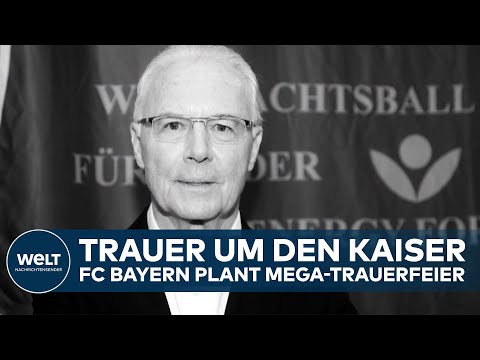 TRAUER UM FRANZ BECKENBAUER: Die Fußball-Welt verneigt sich vor dem "Kaiser" | WELT Thema