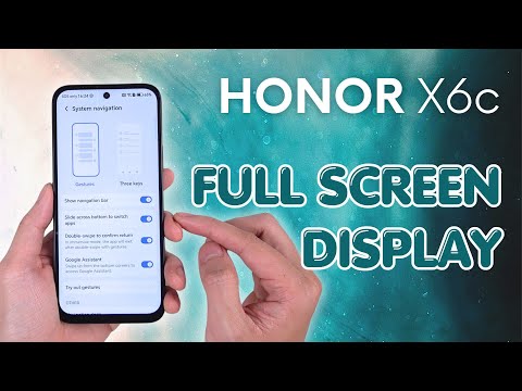 How to Enable Full Screen Display on HONOR X6c