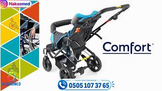 Comfort Size 1 Engelli Çocuk Puseti | Katlanabilir ve Anatomik Puset
