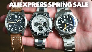 Aliexpress Spring Sale Watches Review - 3 Best Quality for Under $50? Addiesdive / Pagani Design