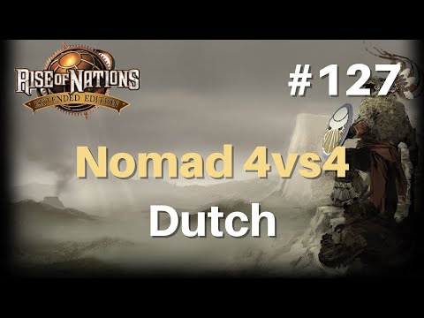 Rise Of Nations: Multiplayer Games #127 - Nomad 4vs4