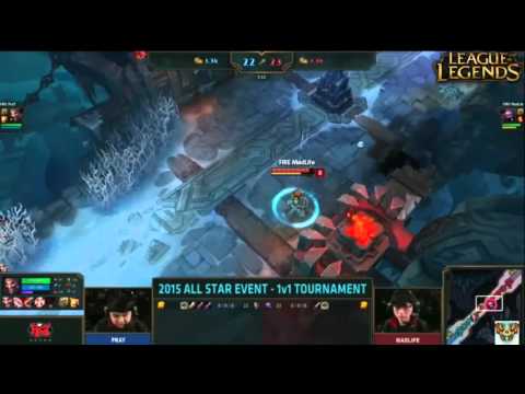PraY vs Madlife (Draven vs Kennen) | All Star 2015 12/12/2015 [HD]