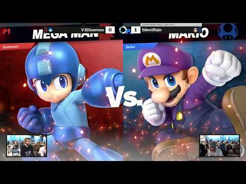 SOS 123 Losers Semi-Finals - SilentRain (Mario) vs Goemon (Mega Man)