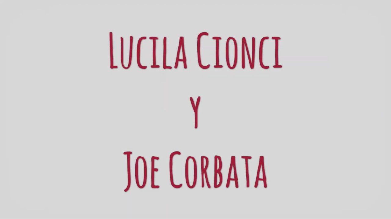 Joe Corbata y Lucila Cionci - Lecce 2019 - A. Luna y L. Tobaldi - Es la Vida