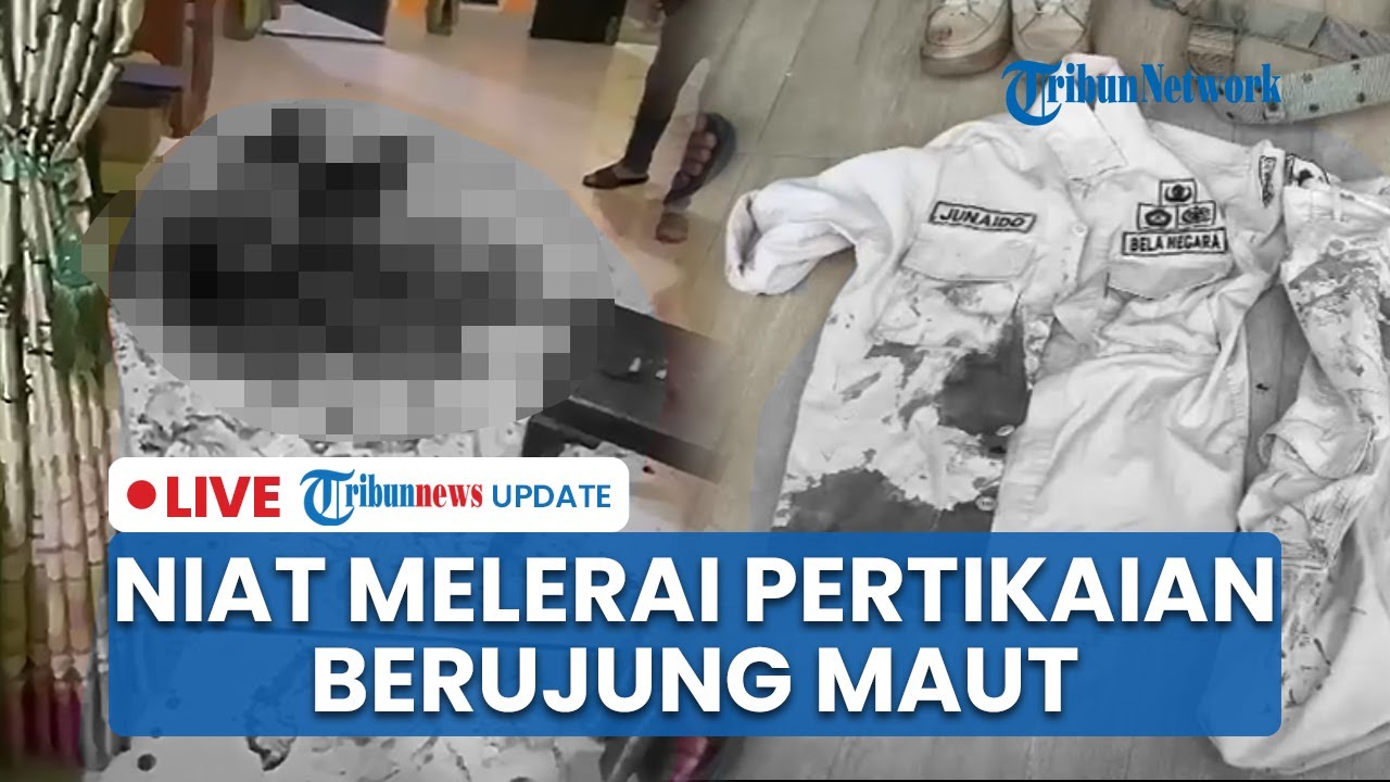 LIVE: Polisi di Kendari Tewas Bersimbah Darah, Ditikam Paman Sendiri saat Melerai Pertikaian