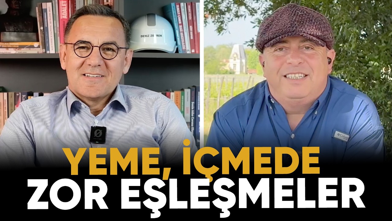 Bilgece Sohbetler:"Yeme, içmede zor eşleşmeler." - Deniz Zeyrek - Bilge Yamen