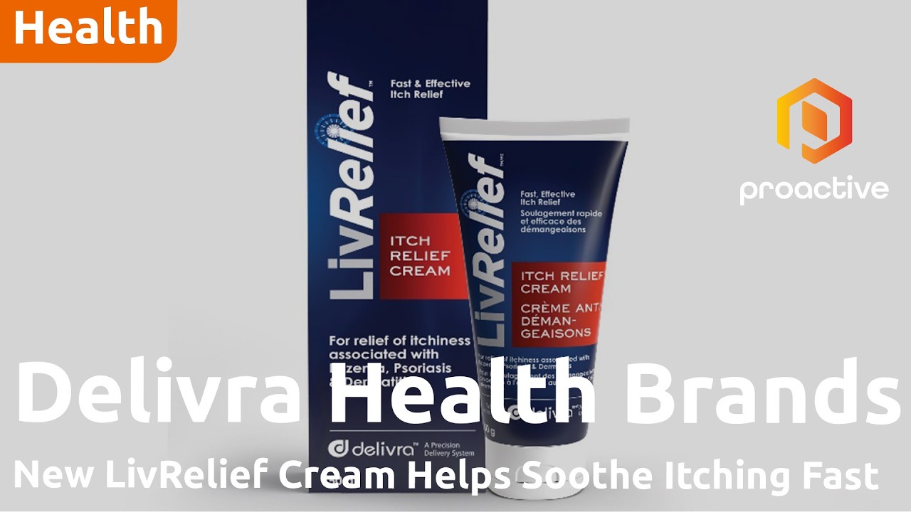 Delivra Health Brands launches LivRelief Itch Cream for Eczema, Psoriasis and Sensitive Skin Relief
