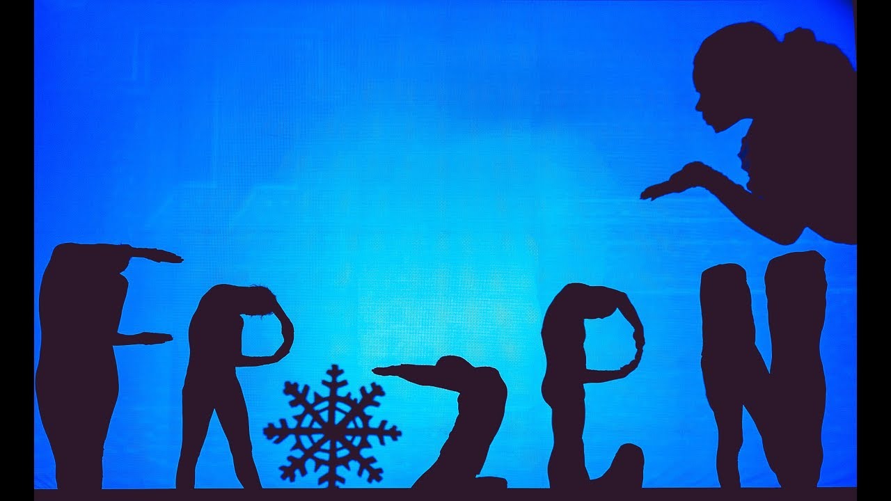 ❄Frozen shadow performance  -  Shadow Theatre VERBA❄