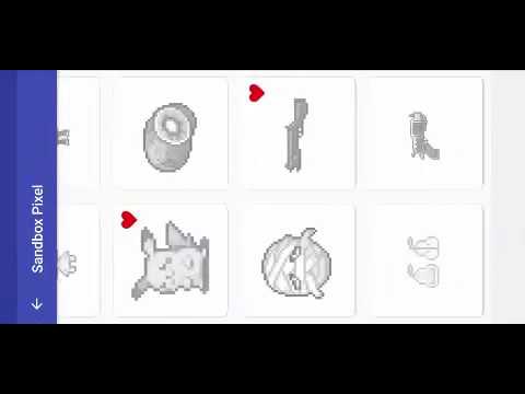 Sandbox Pixel Coloring  Book -  Color By Number Video