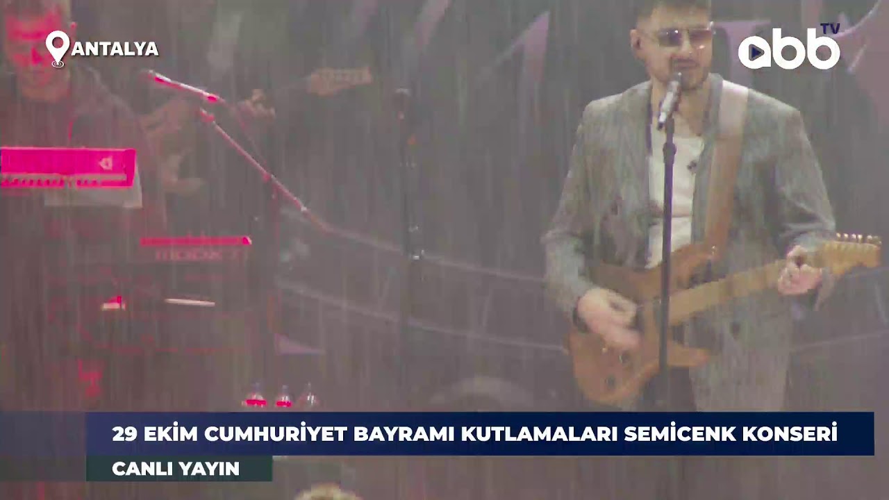 29 EKİM CUMHURİYET BAYRAMI KUTLAMALARI SEMİCENK KONSERİ