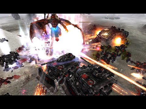 Unification Mod 2021: Black Templars vs Chaos Space Marines vs Dark Eldar vs Tyranids - Soulstorm