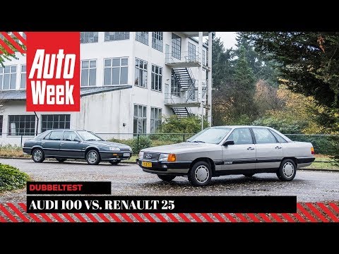 Audi 100 vs. Renault 25 - Classics dubbeltest - English subtitles