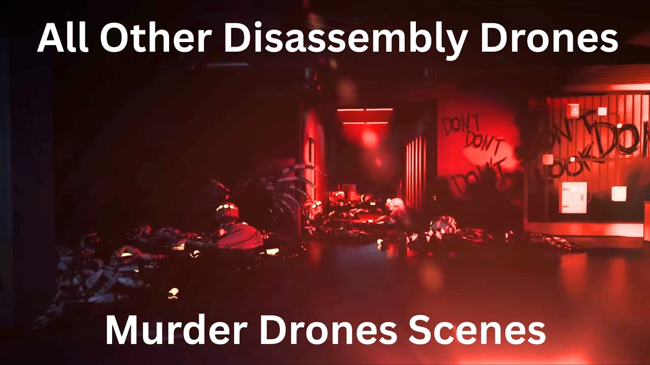 All Other Disassembly Drones Murder Drones Scenes (READ DESC.) @GLITCH 